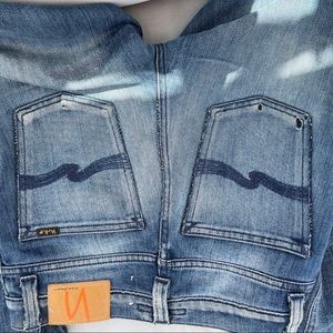 Nudie jeans size 27 waist 34 long